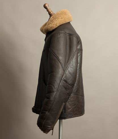 Vintage Cirrus RAF Irvin Groundcrew Sheepskin Flying Jacket