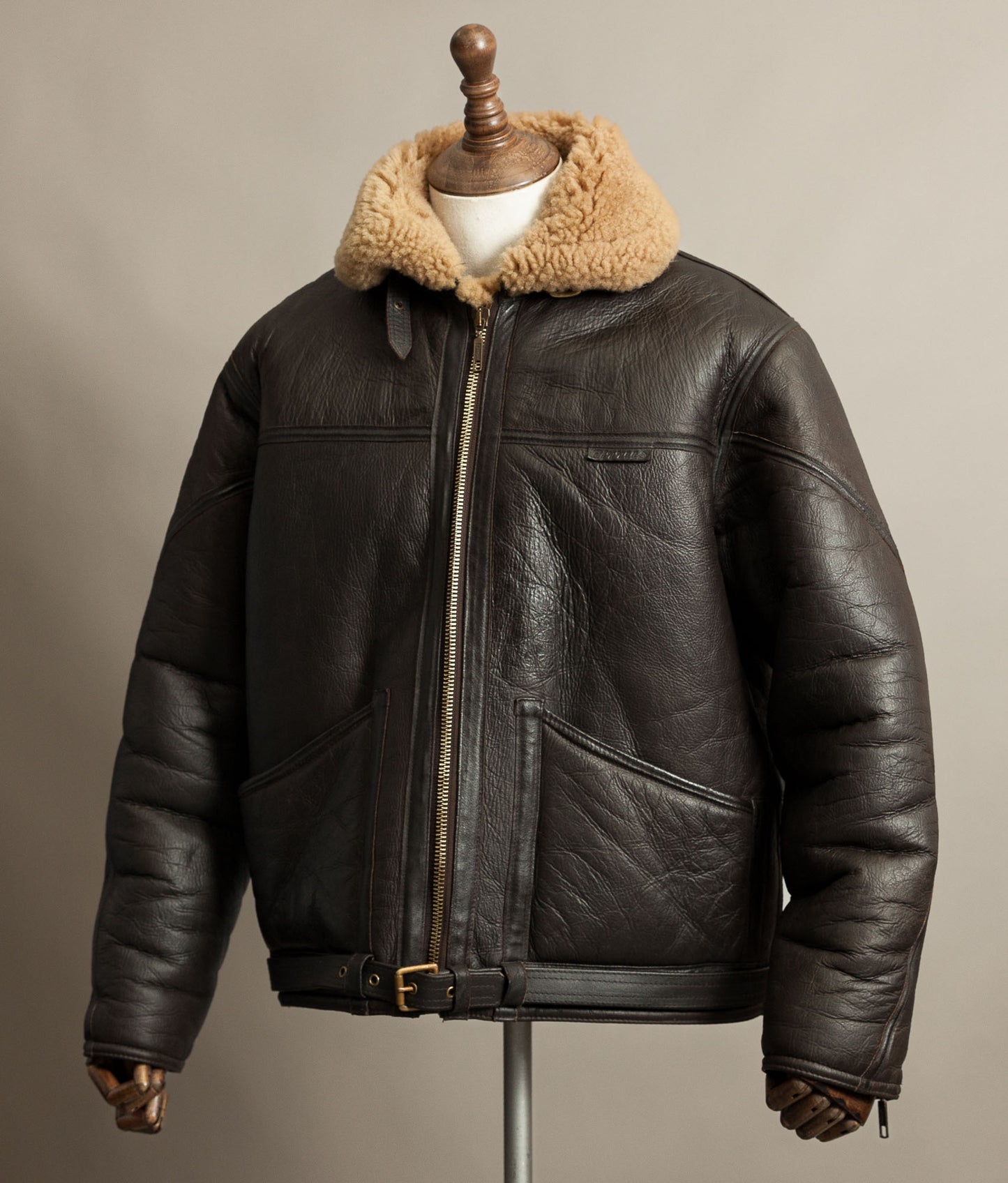 Vintage Cirrus RAF Irvin Groundcrew Sheepskin Flying Jacket