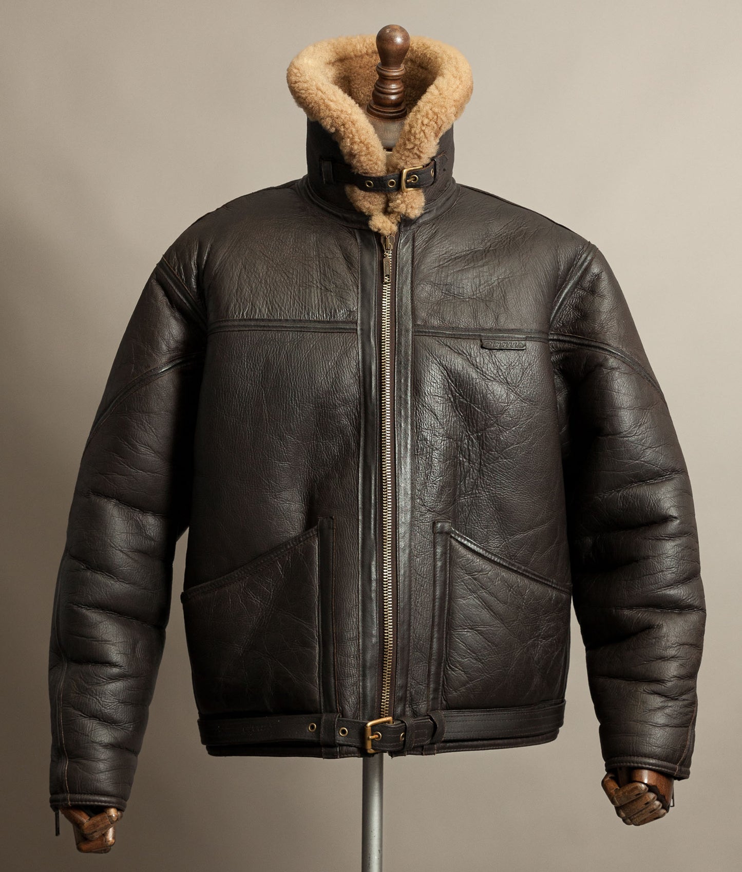 Vintage Cirrus RAF Irvin Groundcrew Sheepskin Flying Jacket