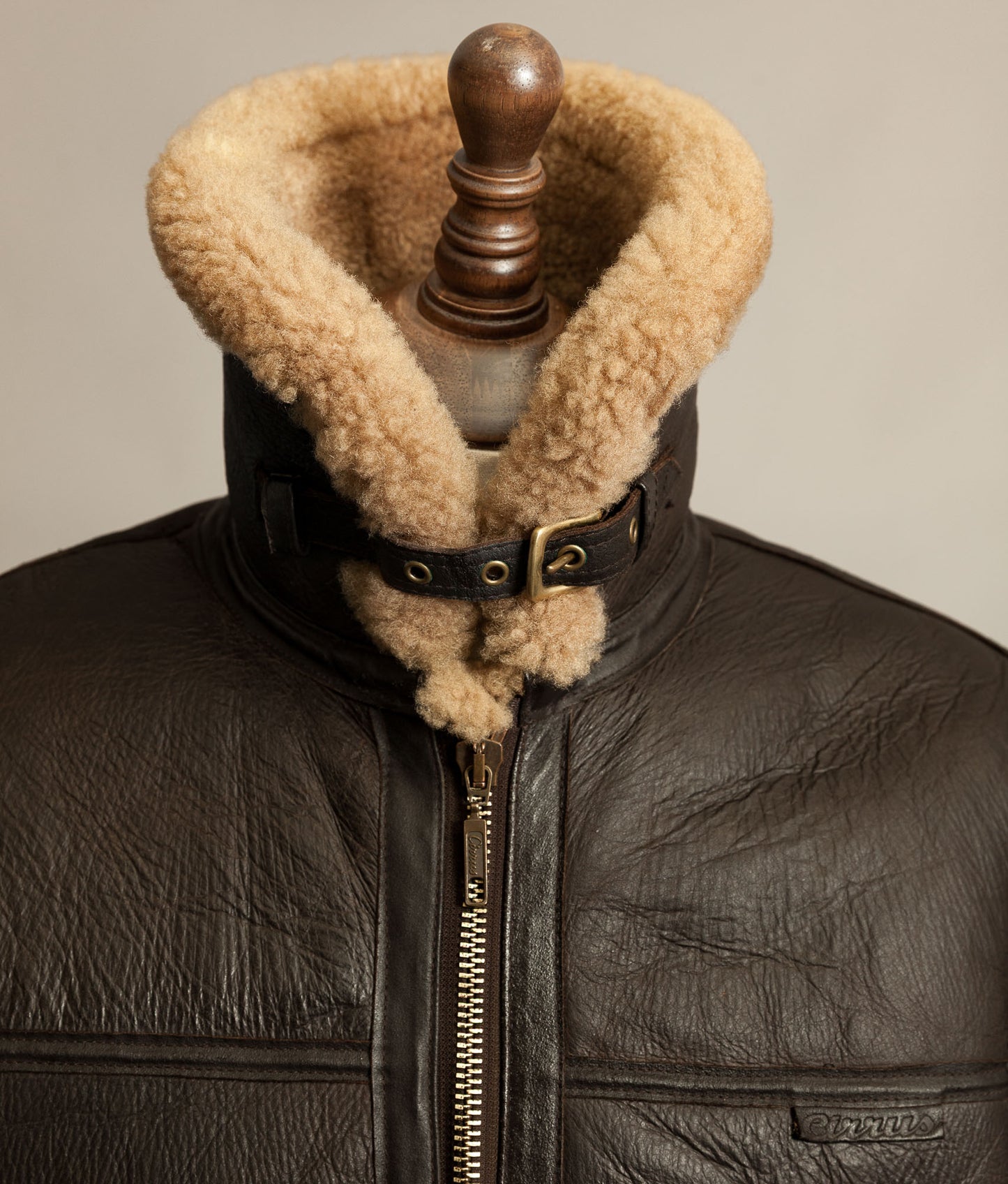 Vintage Cirrus RAF Irvin Groundcrew Sheepskin Flying Jacket
