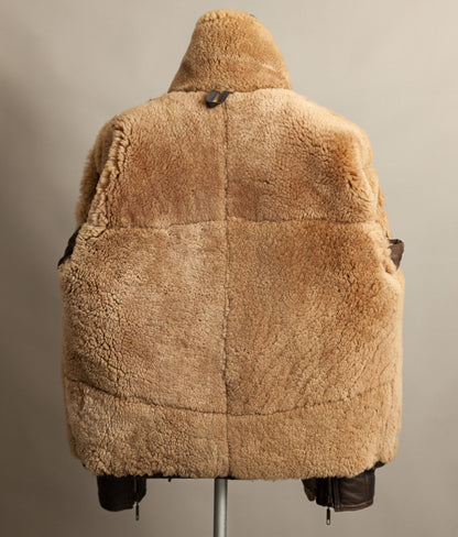 Vintage Cirrus RAF Irvin Groundcrew Sheepskin Flying Jacket