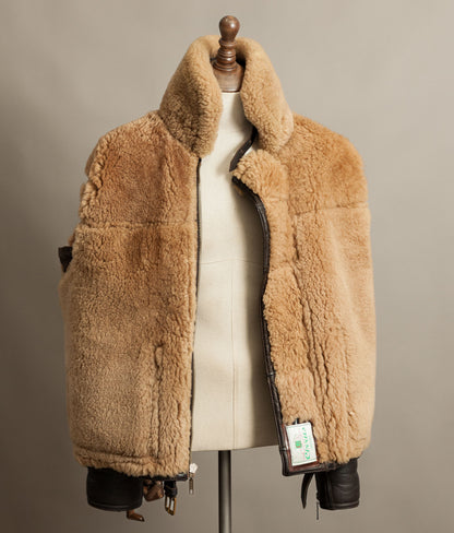 Vintage Cirrus RAF Irvin Groundcrew Sheepskin Flying Jacket