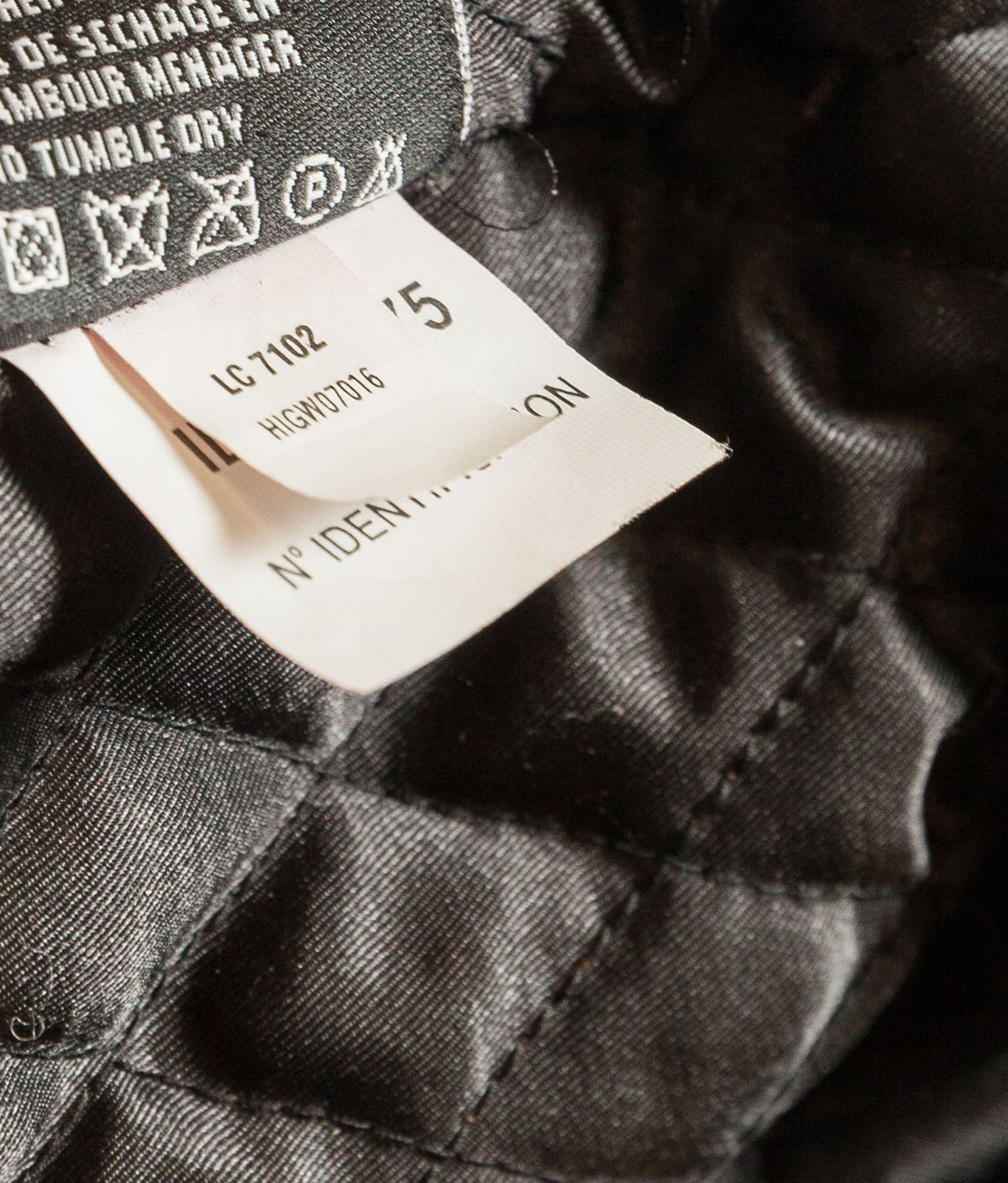Schott N.Y.C. Heavy Black Cowhide Police State Trooper Leather Jacket