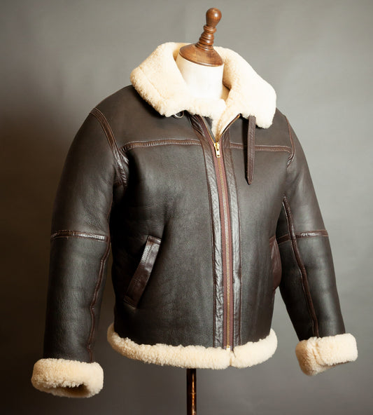Alberto Ricci Bespoke Sheepskin B-3 Flying Jacket, Made in England