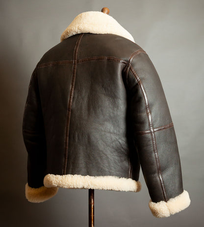 Alberto Ricci Bespoke Sheepskin B-3 Flying Jacket, Made in England