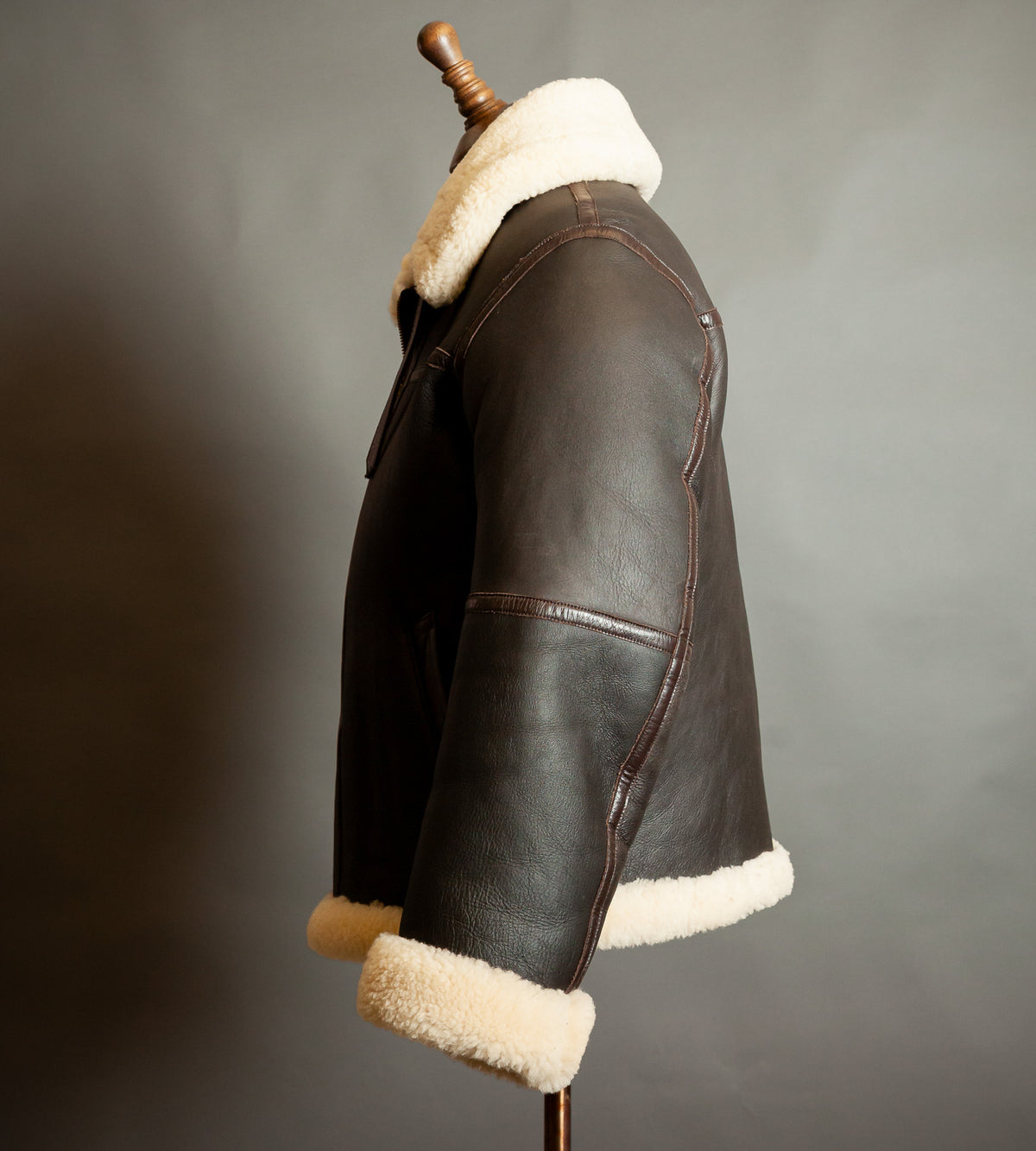 Alberto Ricci Bespoke Sheepskin B-3 Flying Jacket, Made in England