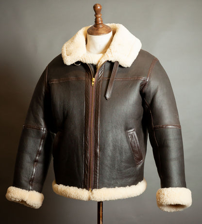 Alberto Ricci Bespoke Sheepskin B-3 Flying Jacket, Made in England