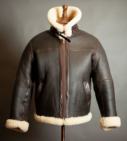 Alberto Ricci Bespoke Sheepskin B-3 Flying Jacket, Made in England