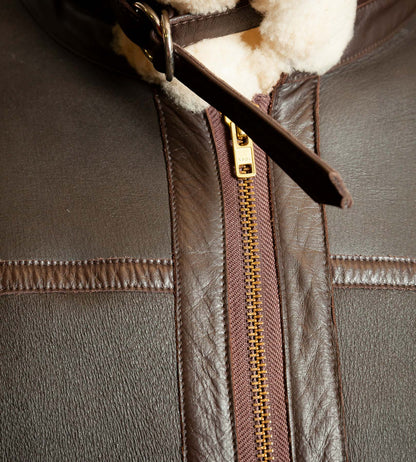 Alberto Ricci Bespoke Sheepskin B-3 Flying Jacket, Made in England
