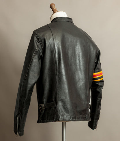 Vintage 1970s TT “Easy Rider” Café Racer Leather Jacket