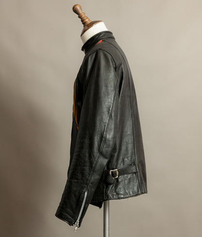Vintage 1970s TT “Easy Rider” Café Racer Leather Jacket
