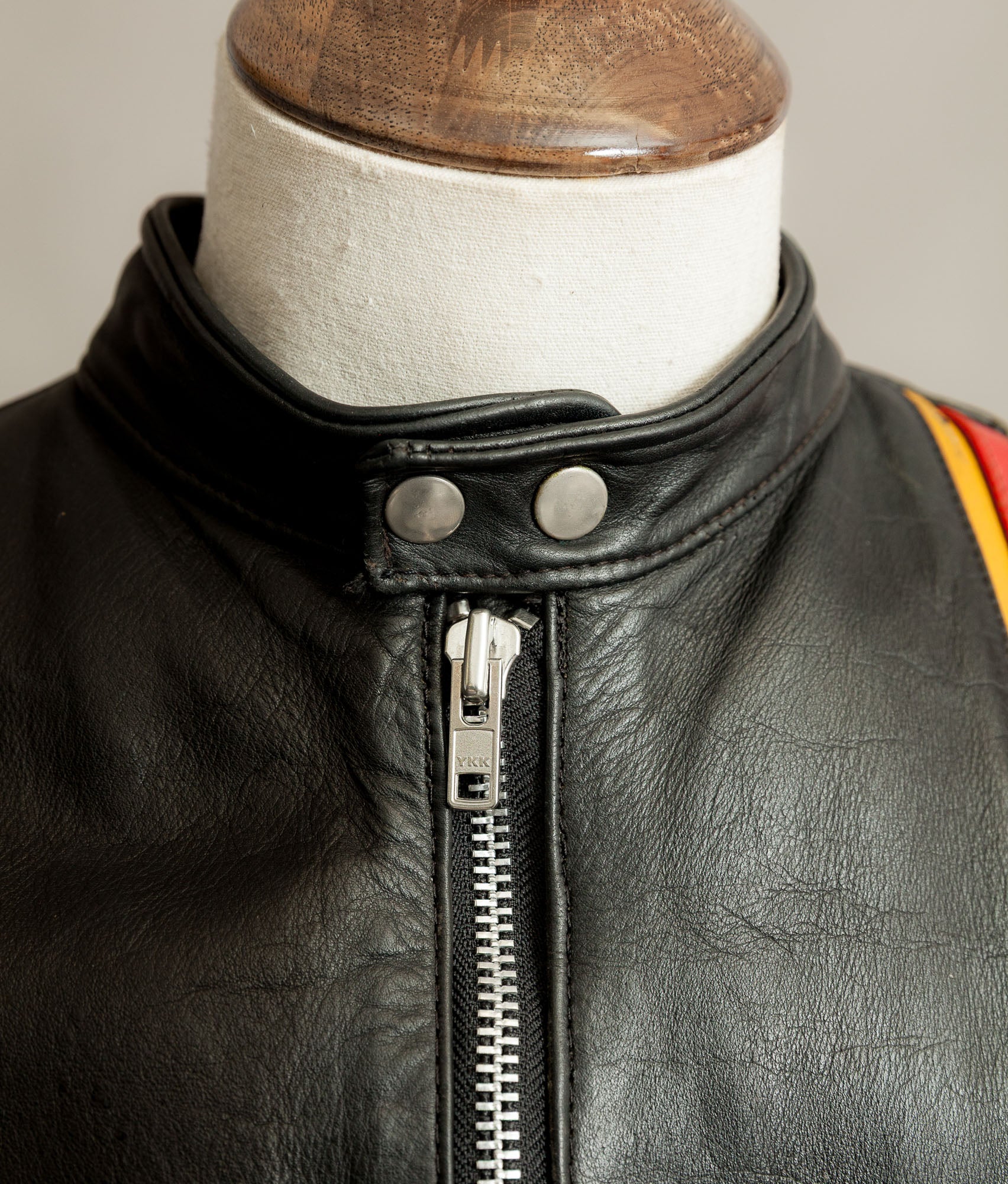 Vintage 1970s TT “Easy Rider” Café Racer Leather Jacket