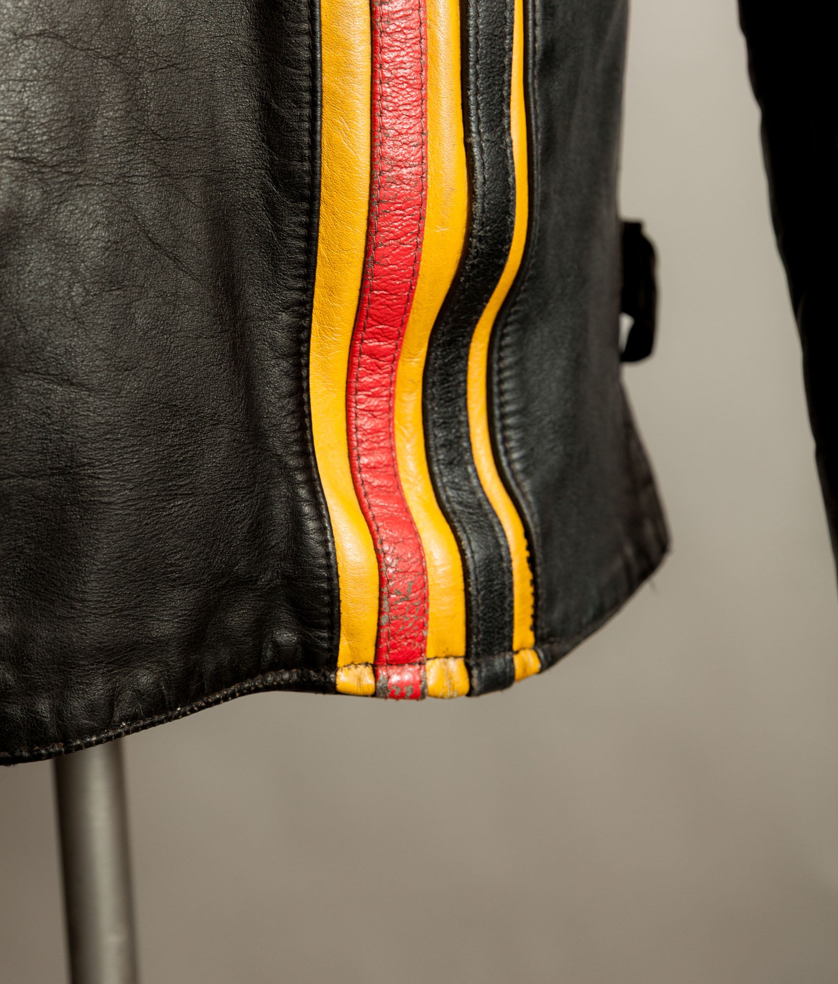 Vintage 1970s TT “Easy Rider” Café Racer Leather Jacket
