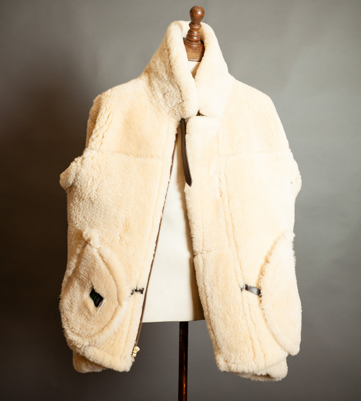 Alberto Ricci Bespoke Sheepskin B-3 Flying Jacket, Made in England