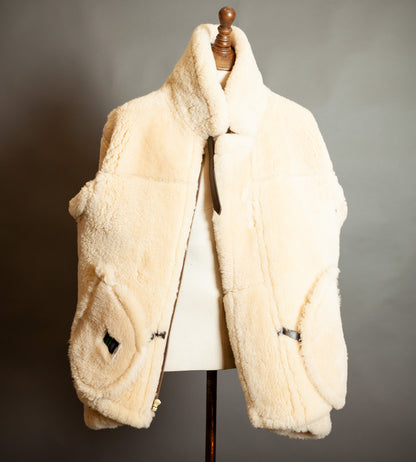 Alberto Ricci Bespoke Sheepskin B-3 Flying Jacket, Made in England