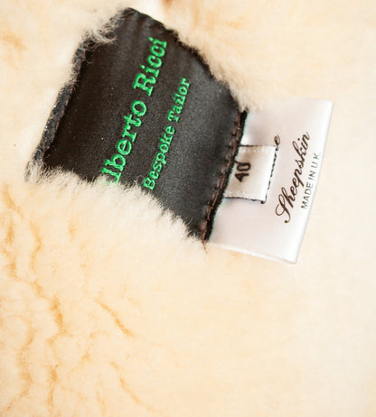 Alberto Ricci Bespoke Sheepskin B-3 Flying Jacket, Made in England
