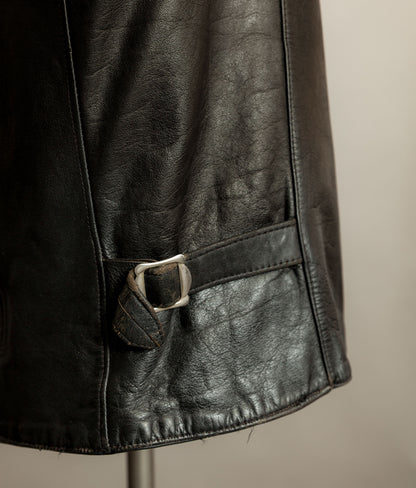 Vintage 1970s TT “Easy Rider” Café Racer Leather Jacket