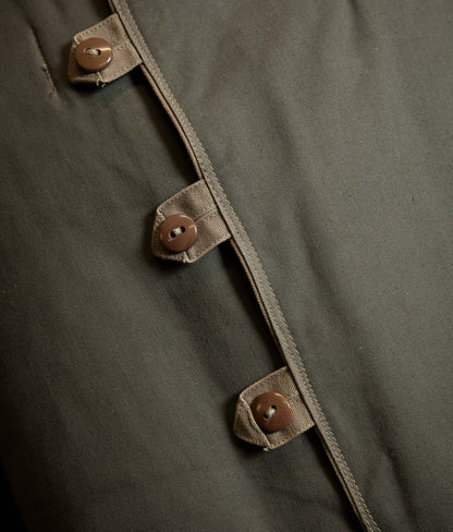 Original 1944 Dated Swedish Army M1909 Sheepskin Parka Overcoat