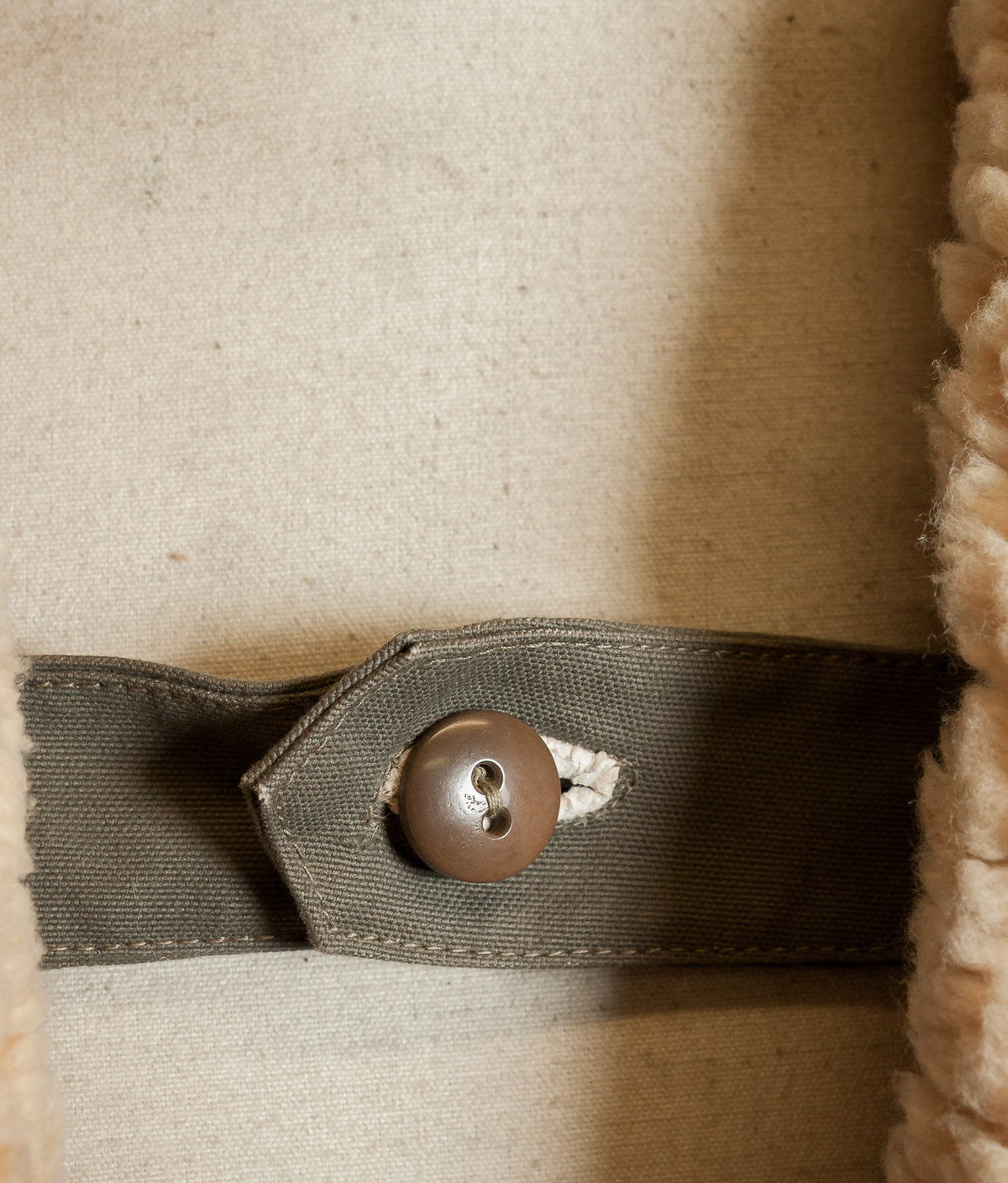 Original 1944 Dated Swedish Army M1909 Sheepskin Parka Overcoat