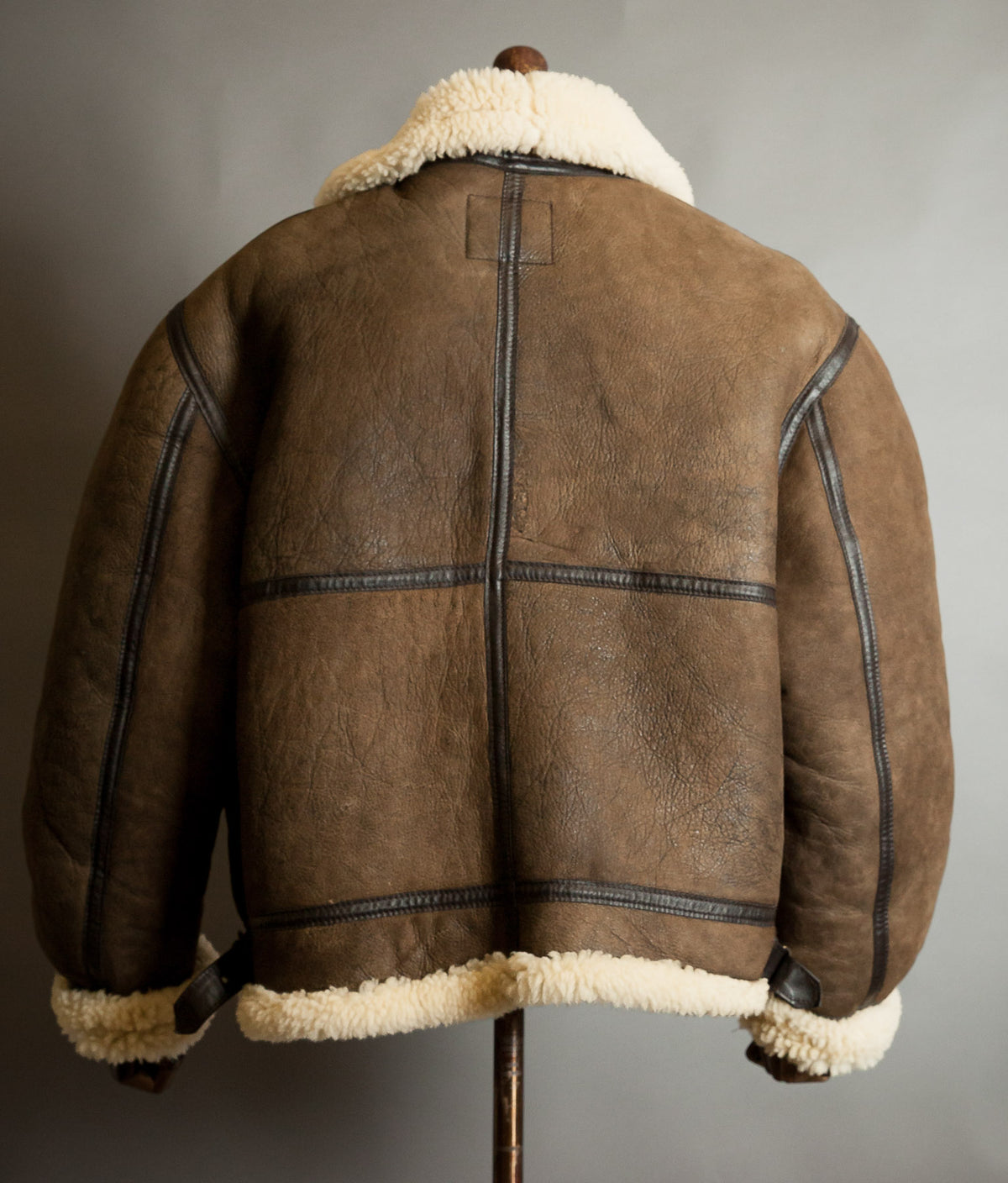 Vintage 1990s Schott B-3 Sheepskin Flying Jacket, USAAF Pattern Label
