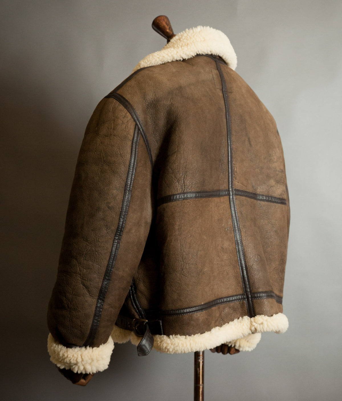 Vintage 1990s Schott B-3 Sheepskin Flying Jacket, USAAF Pattern Label
