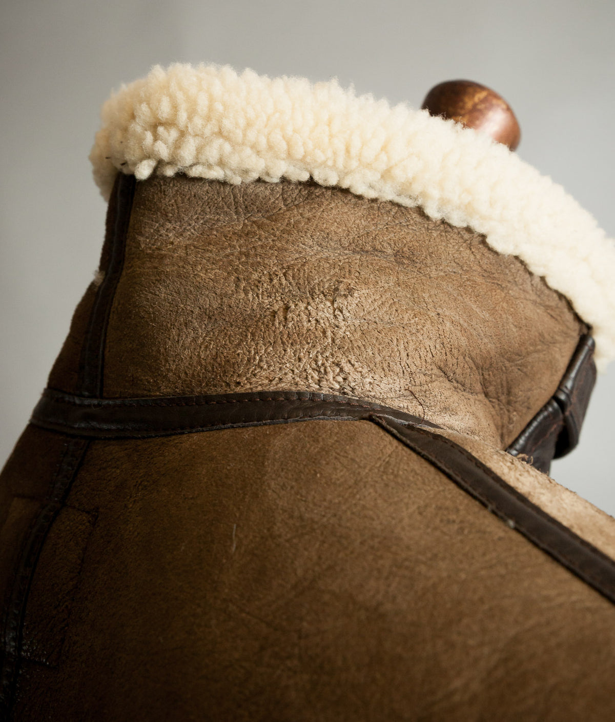 Vintage 1990s Schott B-3 Sheepskin Flying Jacket, USAAF Pattern Label