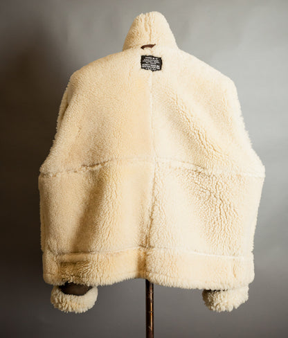 Vintage 1990s Schott B-3 Sheepskin Flying Jacket, USAAF Pattern Label