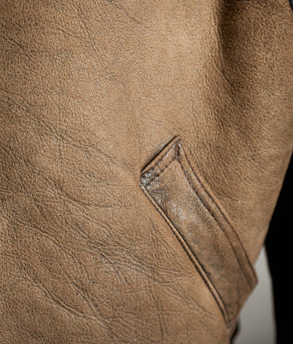 Vintage 1990s Schott B-3 Sheepskin Flying Jacket, USAAF Pattern Label