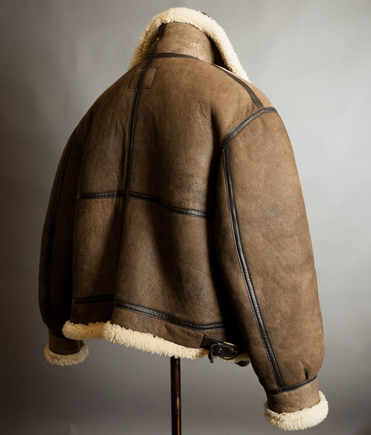 Vintage 1990s Schott B-3 Sheepskin Flying Jacket, USAAF Pattern Label