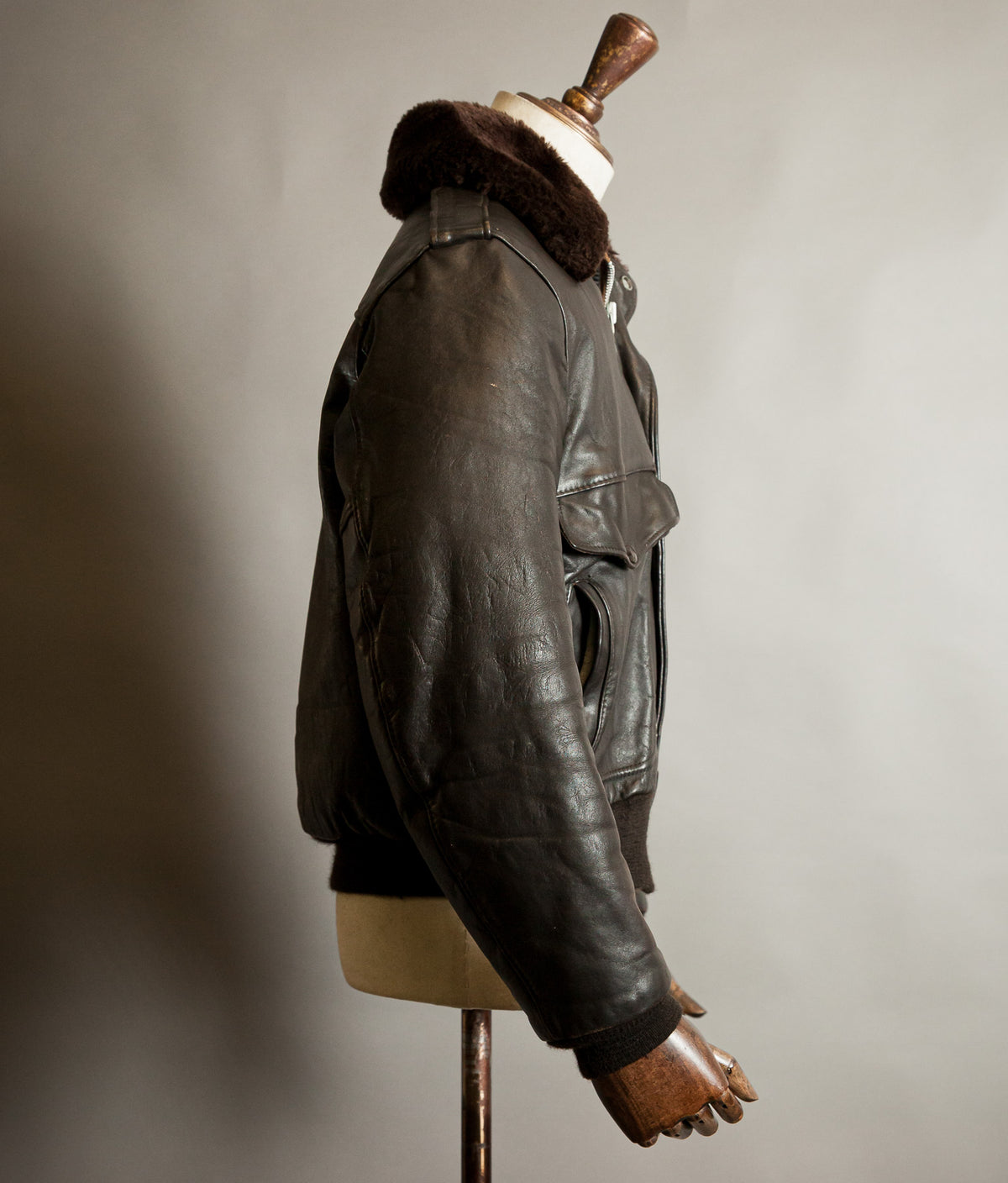 Vintage 1970s Schott 674 Flight Jacket | "The Thing" MacReady Style