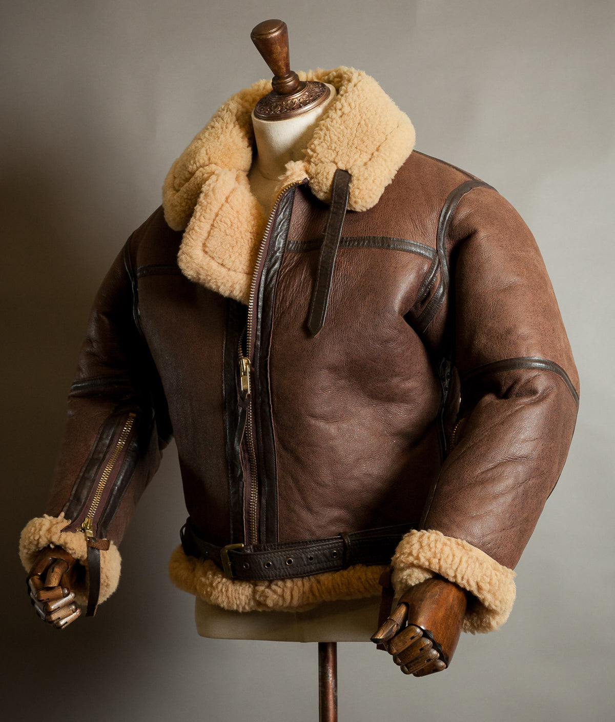 RAF Irvin Sheepskin Flying Jacket by Aviation Leathercraft