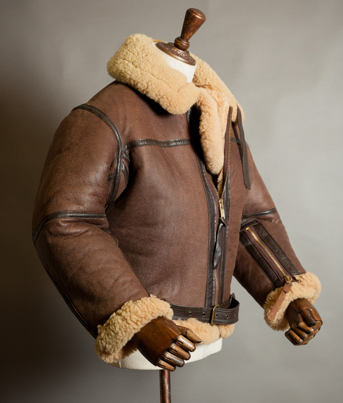 RAF Irvin Sheepskin Flying Jacket by Aviation Leathercraft