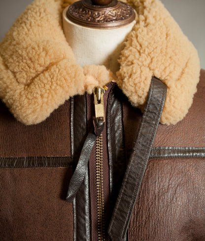 RAF Irvin Sheepskin Flying Jacket by Aviation Leathercraft