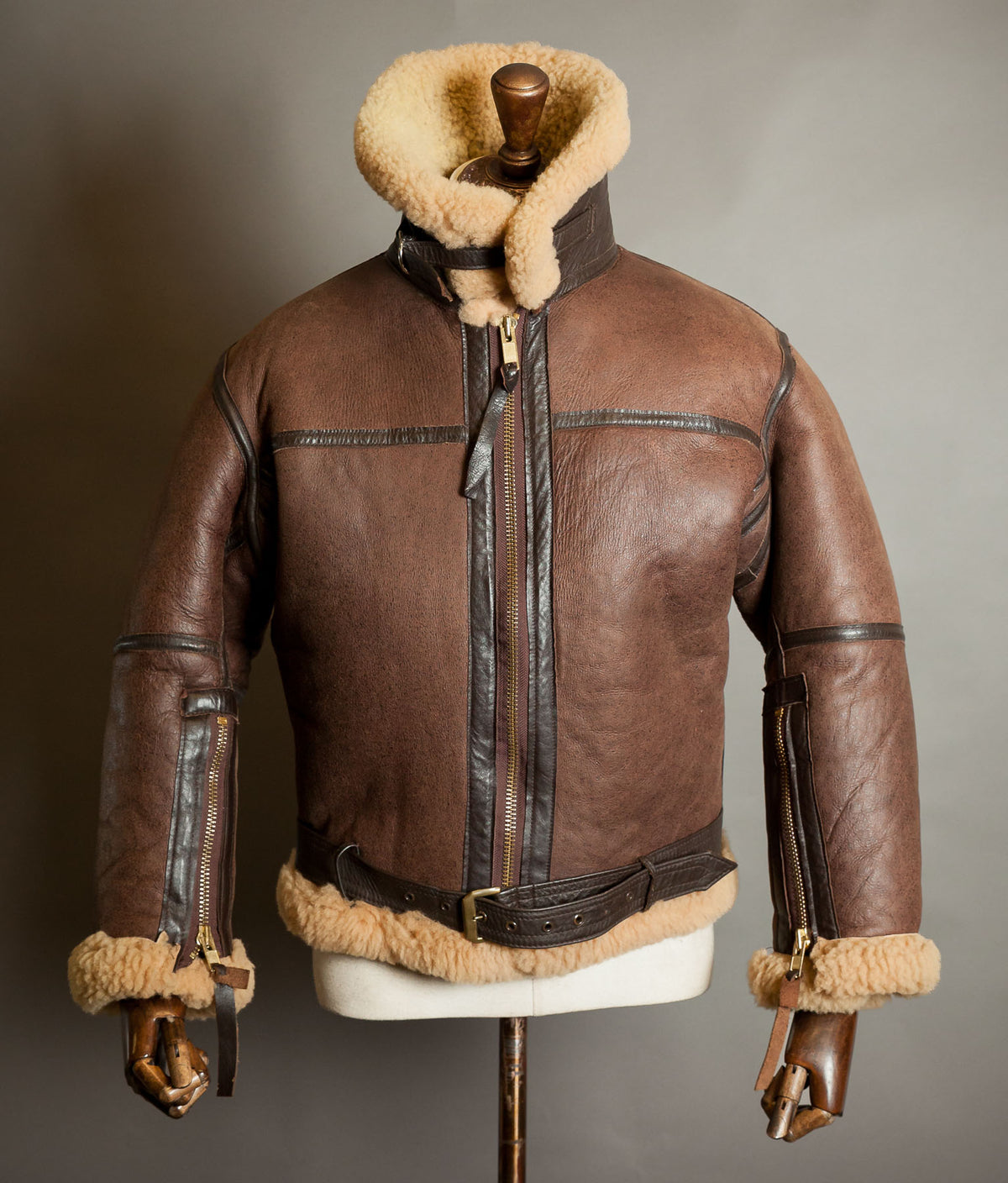 RAF Irvin Sheepskin Flying Jacket by Aviation Leathercraft