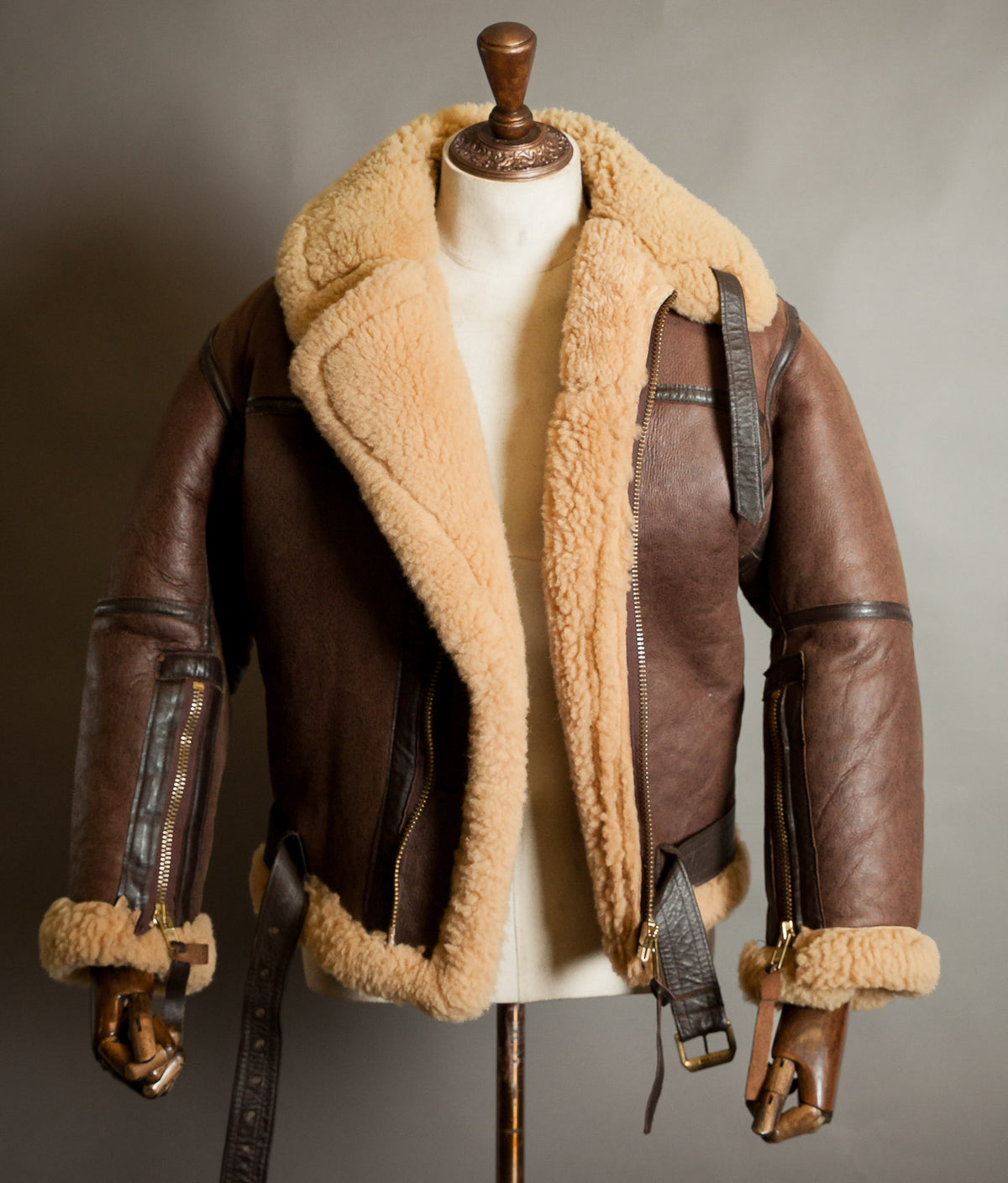 RAF Irvin Sheepskin Flying Jacket by Aviation Leathercraft