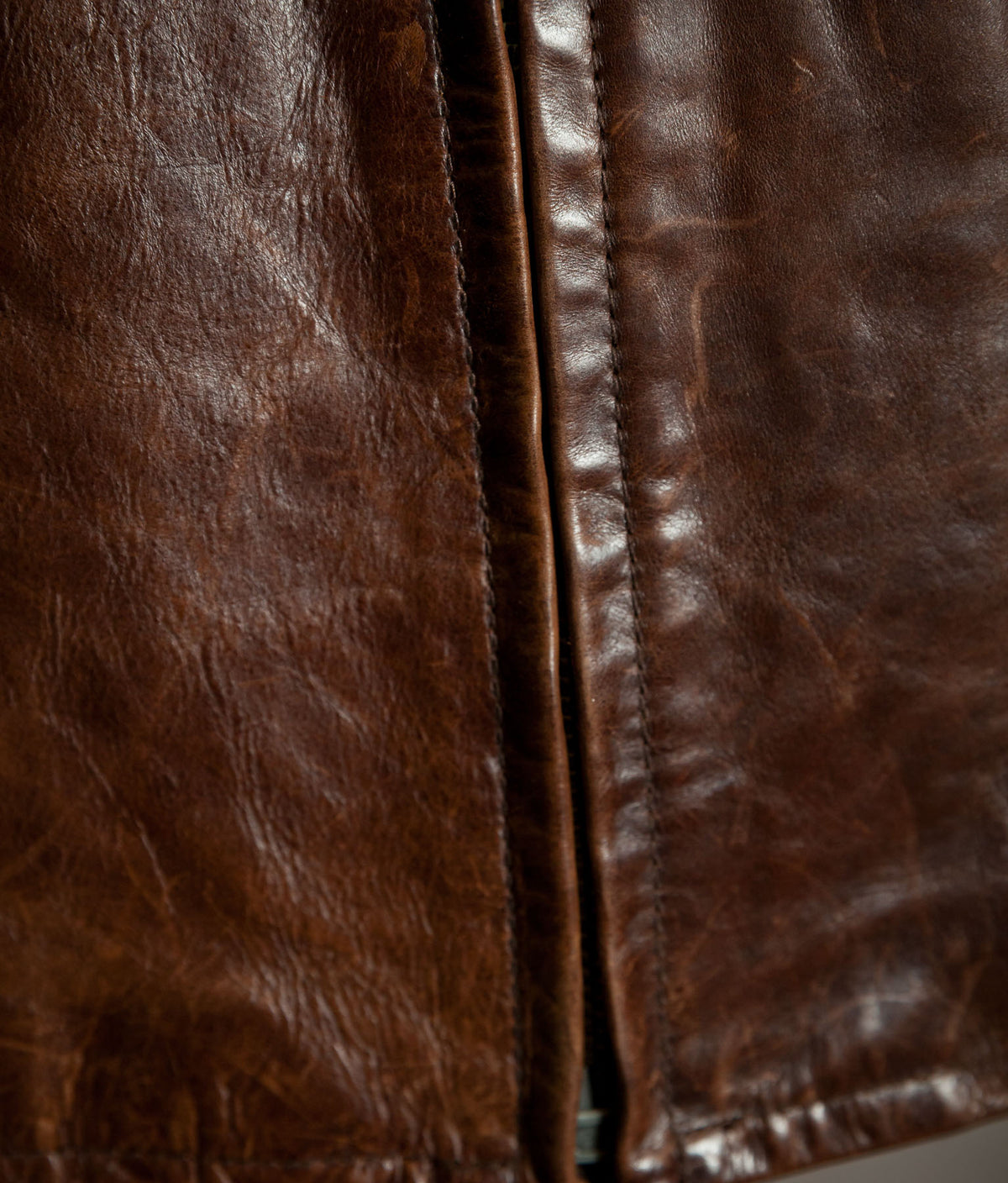 Vintage Ralph Lauren RL-67 Steerhide Café Racer Single Rider Jacket