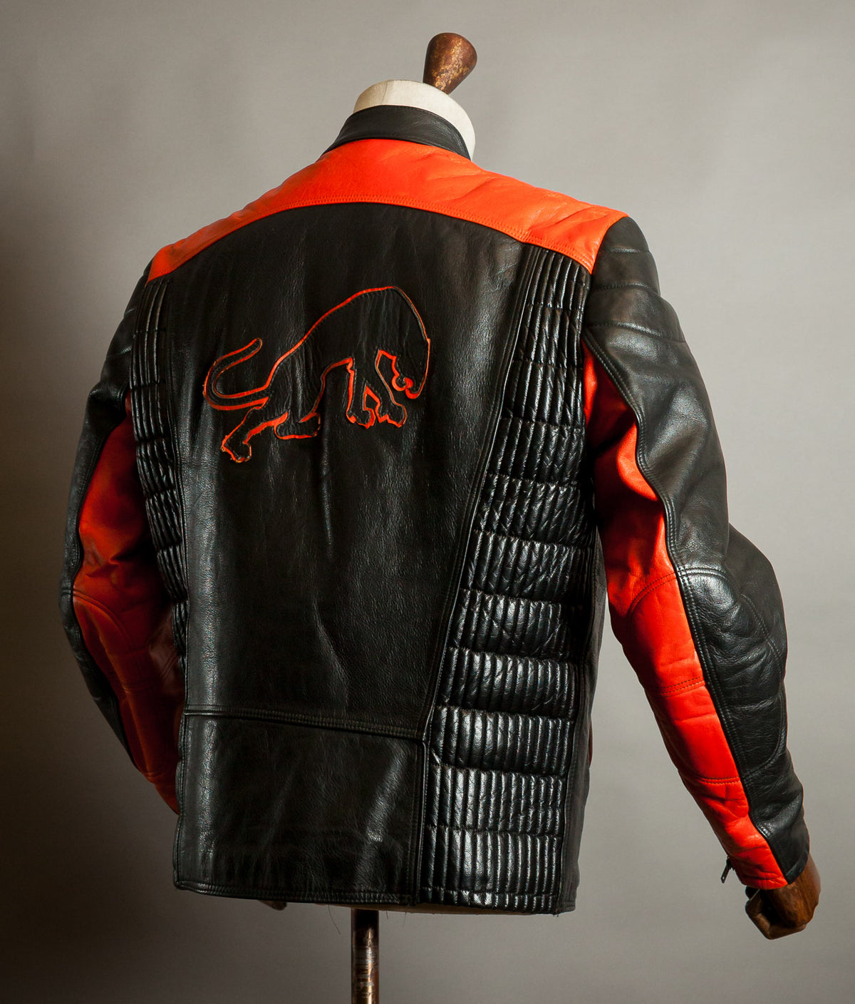 Vintage 1970s Furygan Leather Racing Jacket – Éclair Zip, Made in France