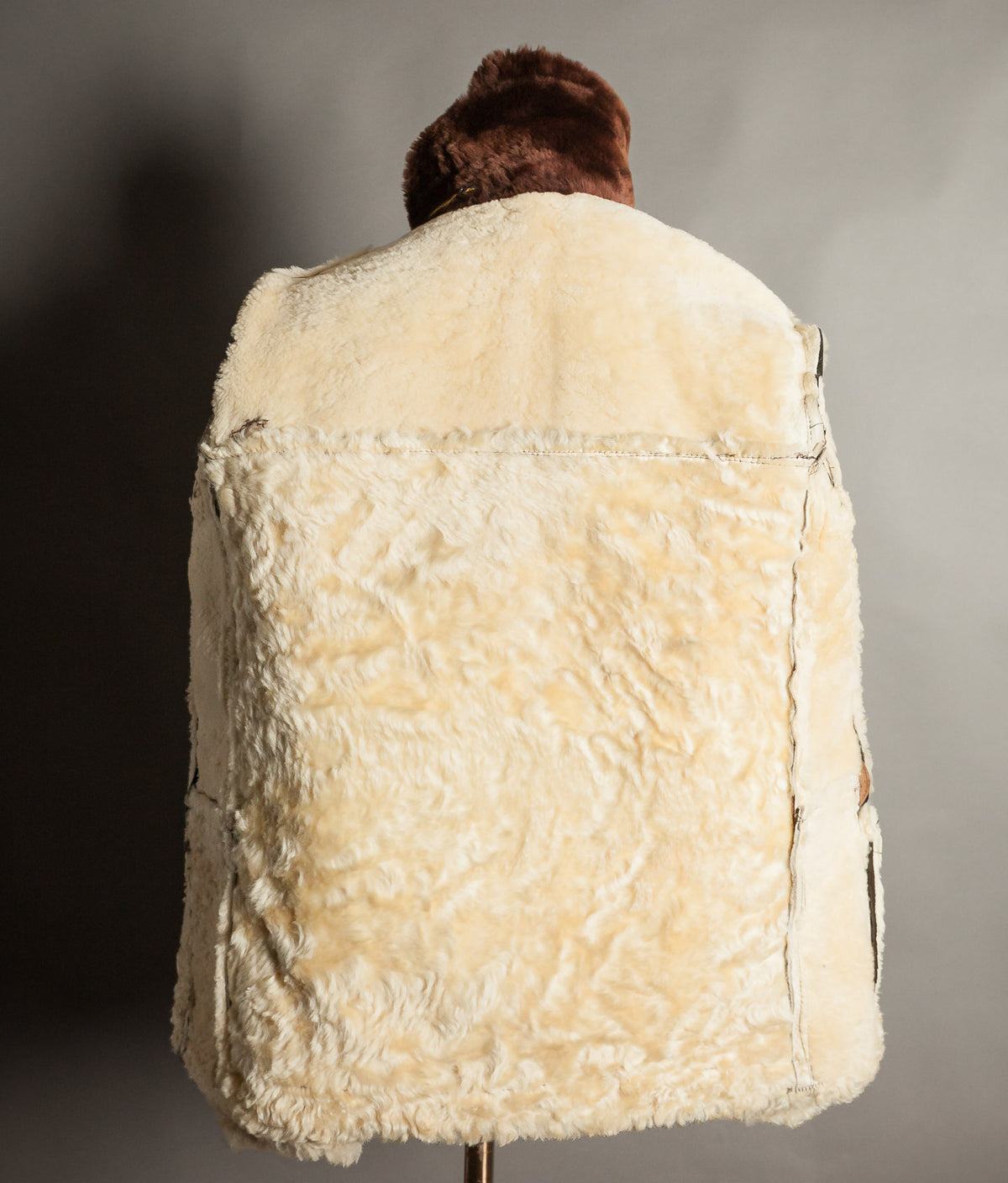 Vintage 1950s British RAF Sheepskin Flying Jacket – Aero Zips, Made in England