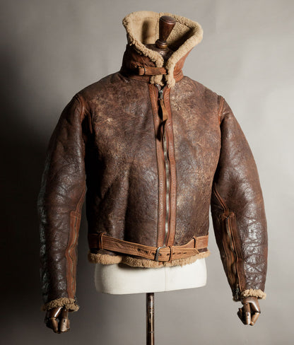 Original WW2 1939 RAF Irvin Sheepskin Flying Jacket – Dot British Zips