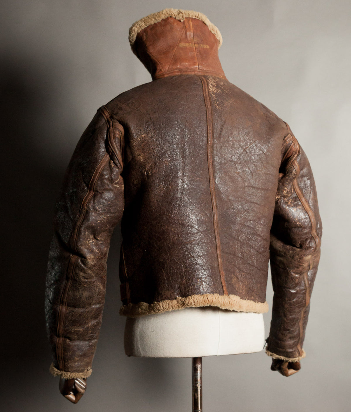 Original WW2 1939 RAF Irvin Sheepskin Flying Jacket – Dot British Zips