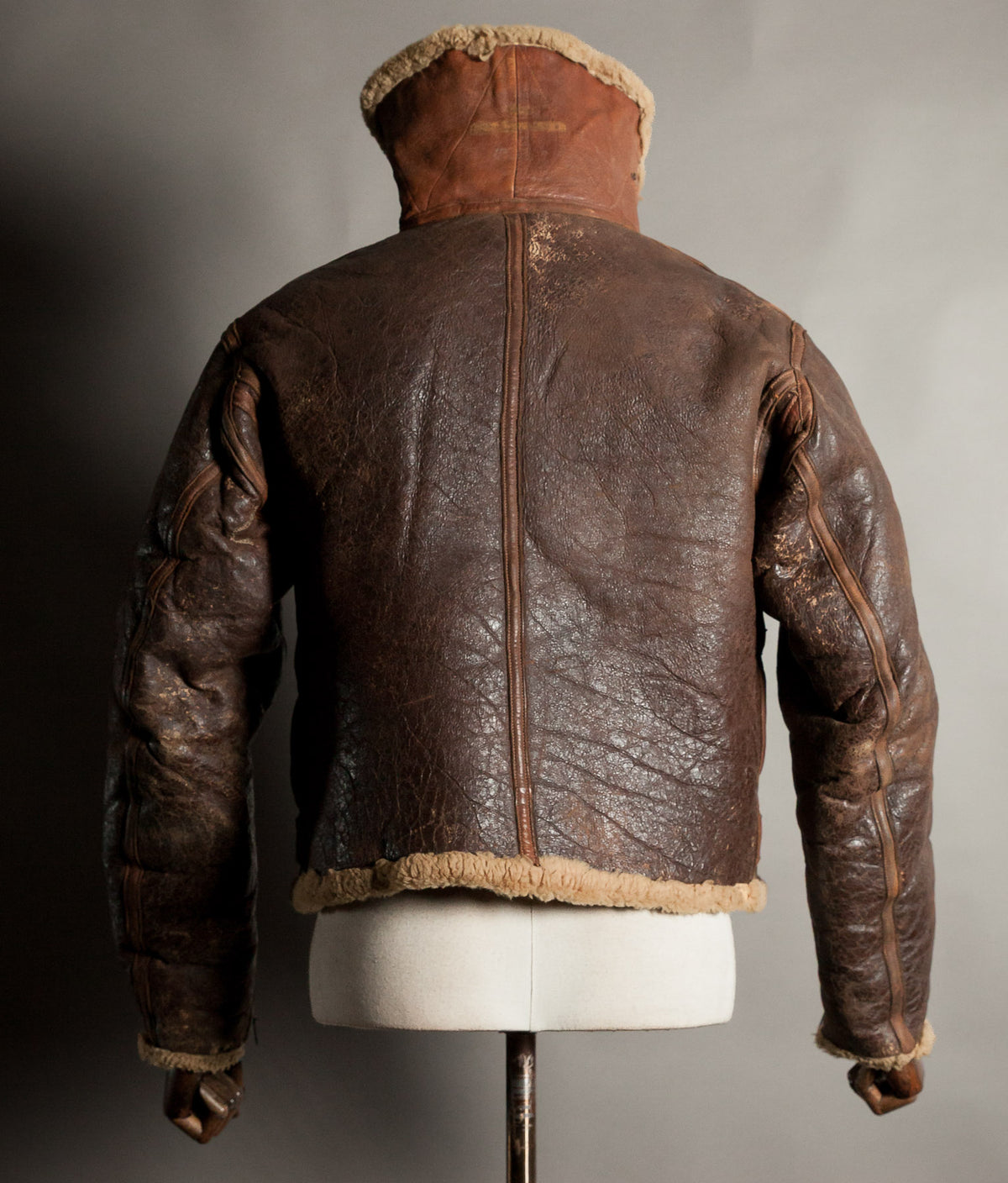 Original WW2 1939 RAF Irvin Sheepskin Flying Jacket – Dot British Zips
