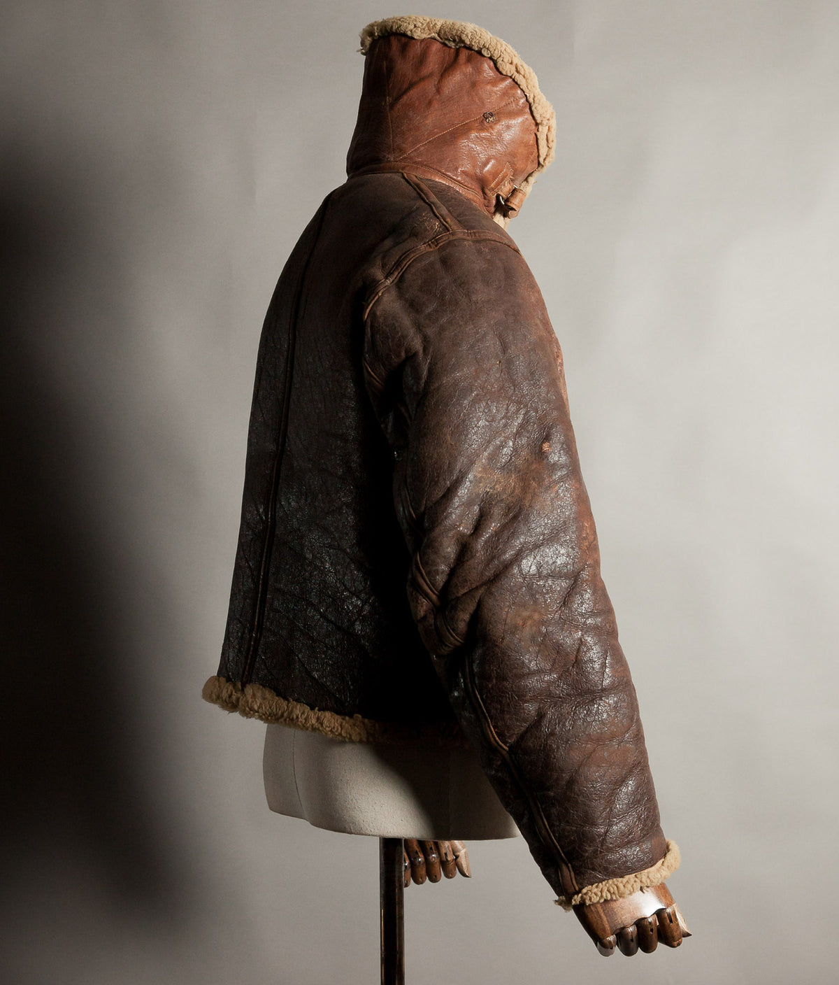 Original WW2 1939 RAF Irvin Sheepskin Flying Jacket – Dot British Zips