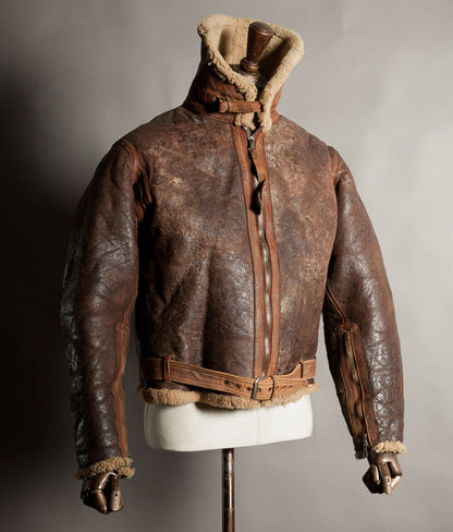 Original WW2 1939 RAF Irvin Sheepskin Flying Jacket – Dot British Zips