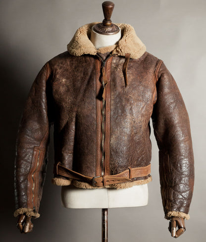Original WW2 1939 RAF Irvin Sheepskin Flying Jacket – Dot British Zips