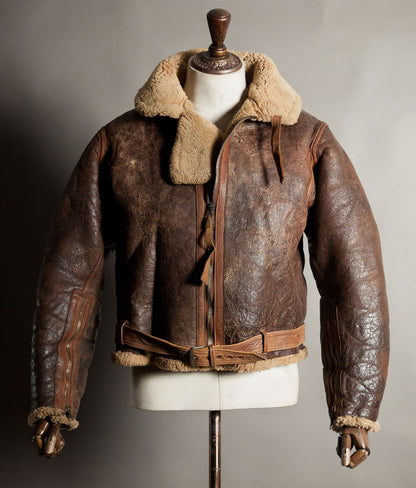 Original WW2 1939 RAF Irvin Sheepskin Flying Jacket – Dot British Zips