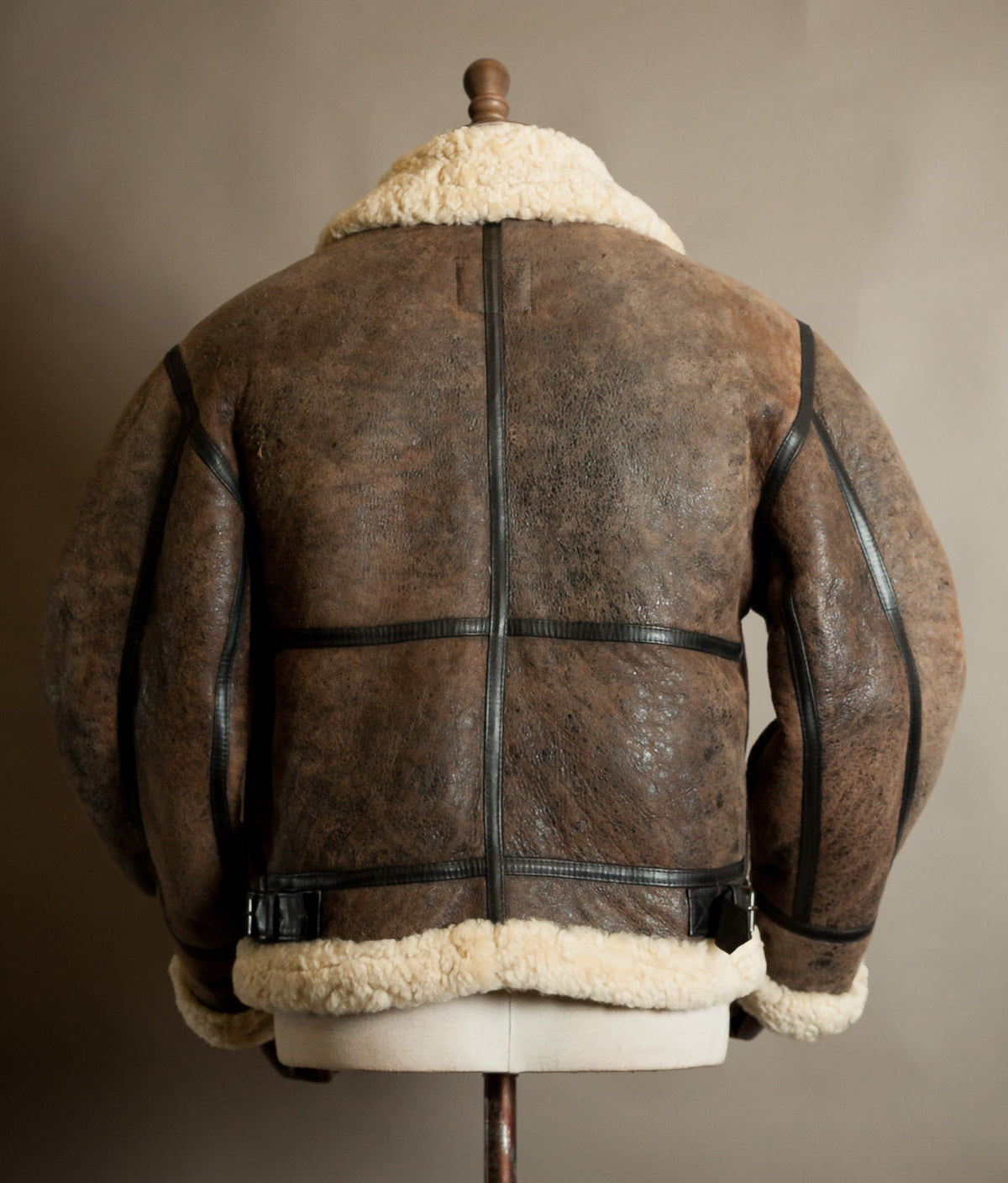 Vintage 1990s B-3 Sheepskin Flying Jacket, USAAF Pattern