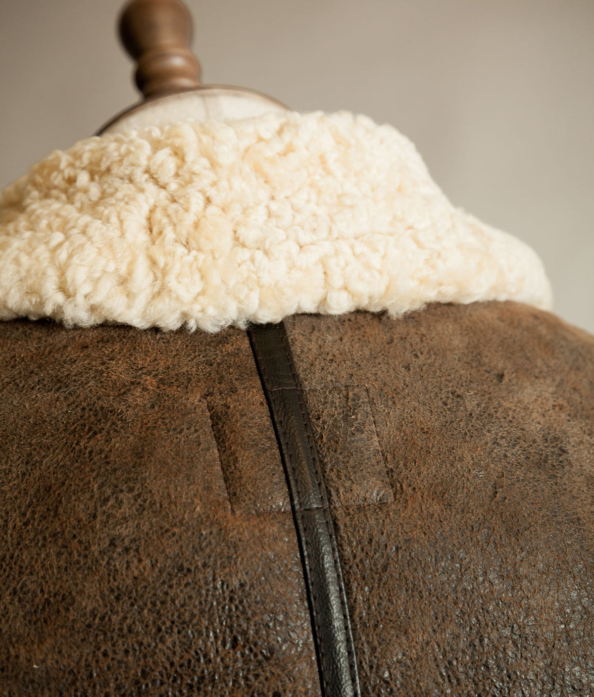 Vintage 1990s B-3 Sheepskin Flying Jacket, USAAF Pattern