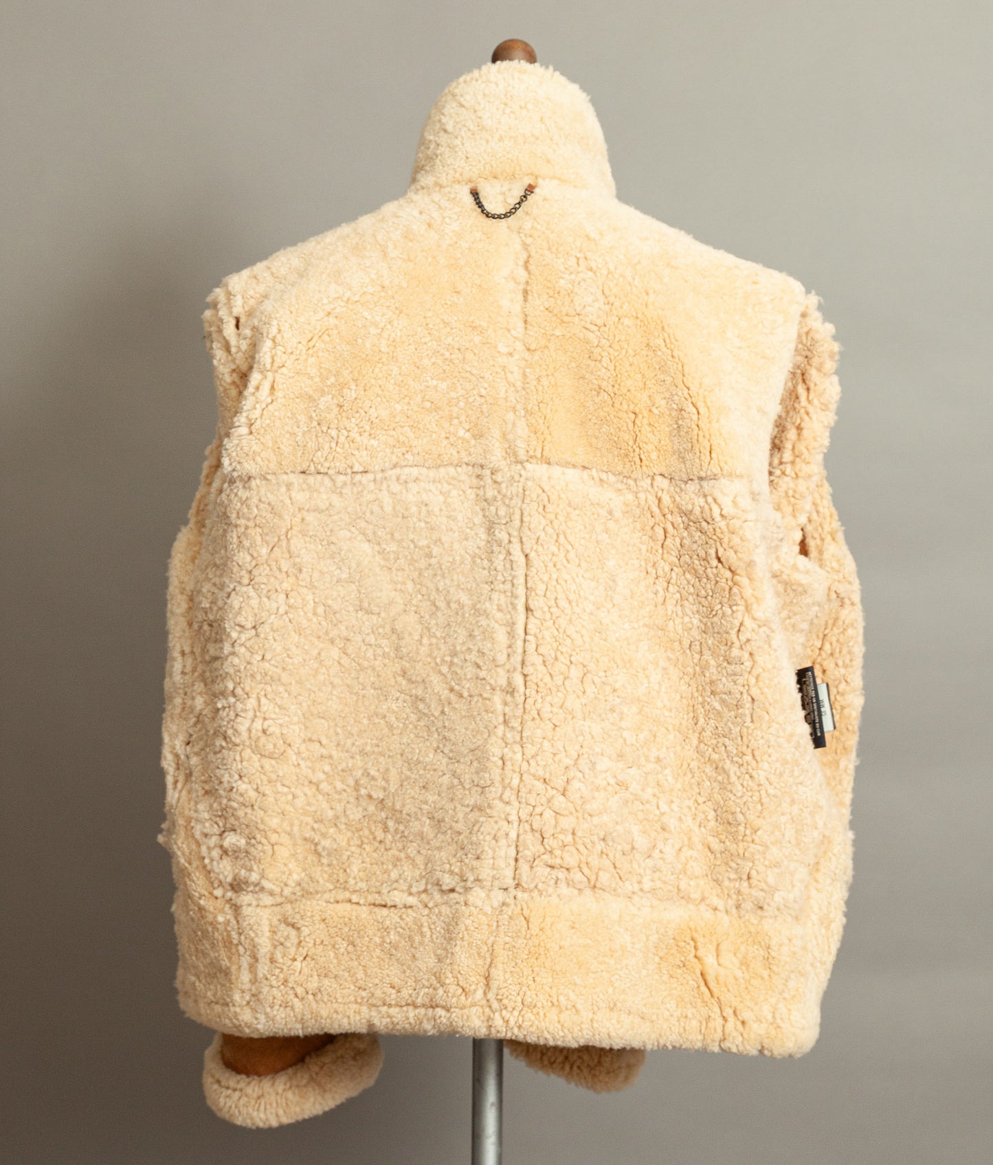Vintage 1990s Chevignon World Traveler B-3 Sheepskin Shearling Bomber Jacket