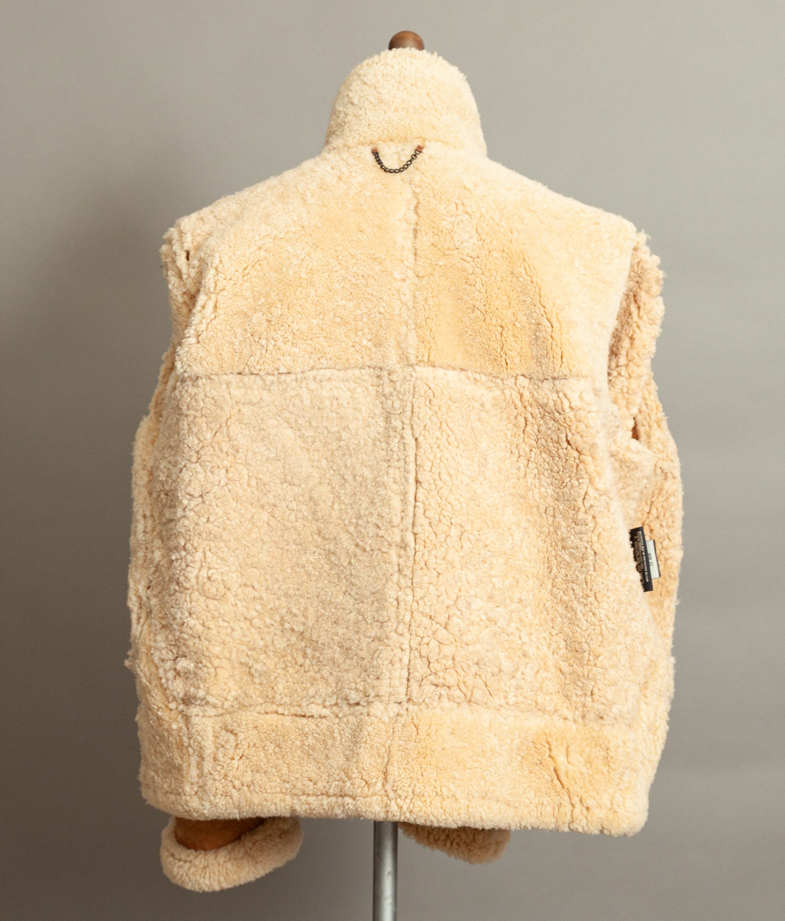 Vintage 1990s Chevignon World Traveler B-3 Sheepskin Shearling Bomber Jacket