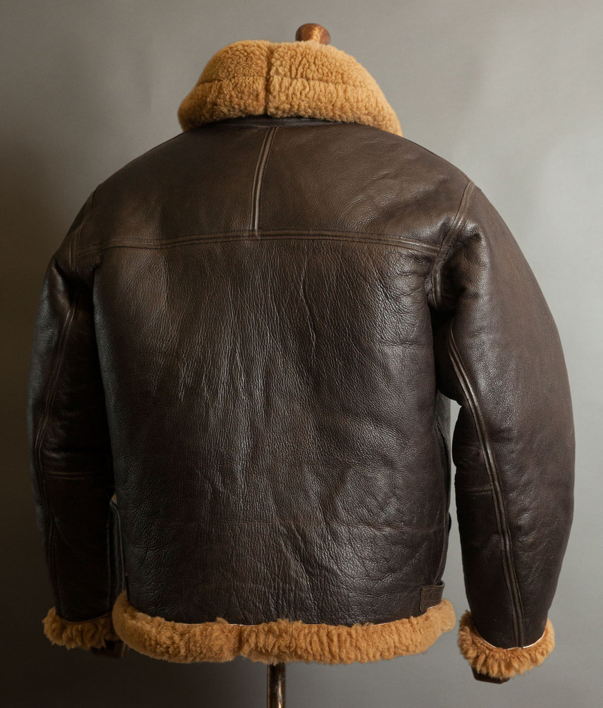 Vintage Cirrus RAF Irvin Sheepskin Shearling Flight Jacket, Made in England